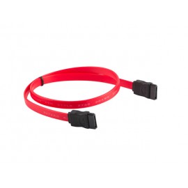 Lanberg cable de SATA 0,5 m SATA 7-pin Rojo ca-sasa-10cu-0050-r