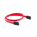 Lanberg cable de SATA 0,5 m SATA 7-pin Rojo ca-sasa-10cu-0050-r