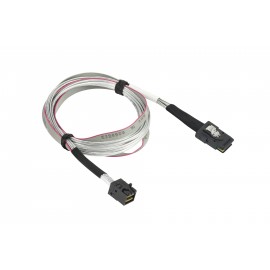 Supermicro cable Serial Attached SCSI (SAS) 0,8 m Gris / Rojo CBL-SAST-0507-01