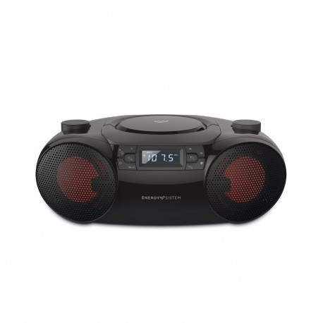 Energy Sistem Boombox 6 Reproductor de CD portátil Negro 447589