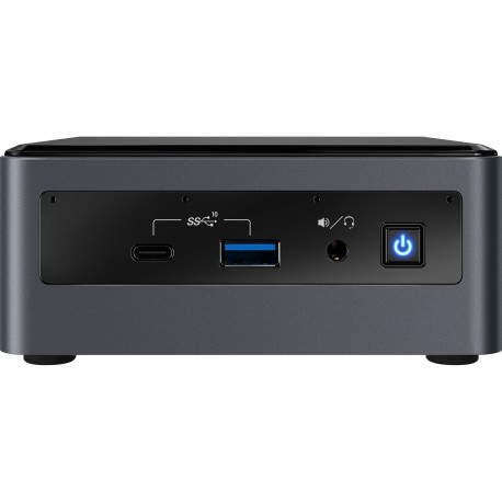 Intel NUC BXNUC10I7FNH2 PC/estación de trabajo barebone i7-10710U 1,1 GHz UCFF Negro
