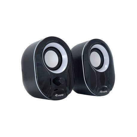 Equip 245333 altavoz 3 W Negro, Blanco Alámbrico