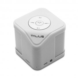 TALIUS altavoz Cube 3W Fm/Sd bluetooth white TAL-CUBEW