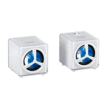 Zignum SPK-ZG-2005U-W altavoz 1,2 W Blanco Alámbrico