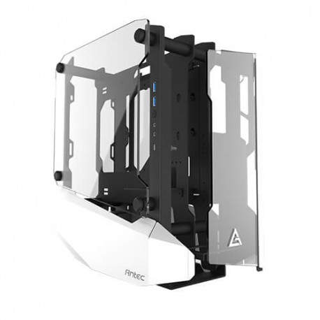 Antec Striker Mini Tower Transparente, Blanco 0-761345-80032-7