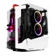Antec Striker Mini Tower Transparente, Blanco 0-761345-80032-7