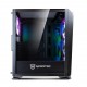 Nfortec Torre Gaming Krater para PC con Cristal Templado y 4 Ventiladores RGB de 120mm Color Negro NF-CS-KRATER-BLACK