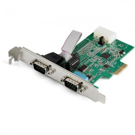 StarTech.com Tarjeta PCI Express Serie de 2 Puertos RS232 UART 16950 PEX2S953