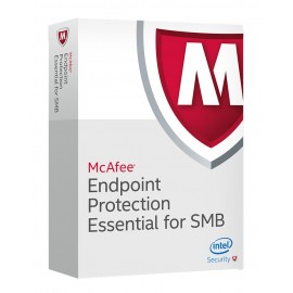 McAfee Endpoint Protection for SMB 1 Year, 26 - 50 User Licencia básica 1 año(s) tshece-aa-bg