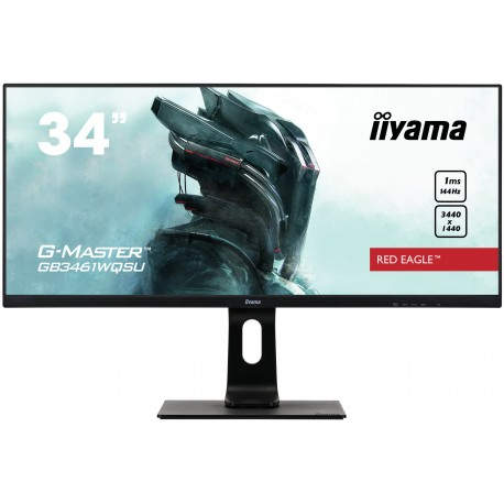 iiyama G-MASTER GB3461WQSU-B1 pantalla para PC 86,4 cm (34'') 3440 x 1440 Pixeles UWQHD LED Negro
