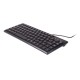 UNYKAch KB 302 Mini teclado USB QWERTY Negro 50542