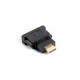 Lanberg AD-0014-BK adaptador de cable HDMI DVI-D (F) (24 + 5) Negro