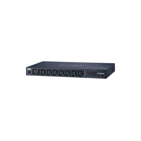 Aten PE8208G unidad de distribución de energía (PDU) 1U Negro 8 salidas AC