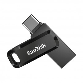 Sandisk Ultra Dual Drive Go unidad flash USB 256 GB USB Type-A / USB Type-C 3.2 Gen 1 (3.1 Gen 1) Negro sdddc3-256g-g46