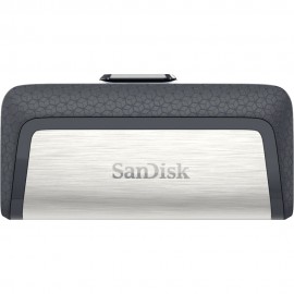 Sandisk Ultra Dual Drive unidad flash USB 128 GB USB Type-A / USB Type-C 3.2 Gen 1 (3.1 Gen 1) Negro, Plata sdddc3-128g-g46