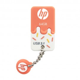 HP x778w unidad flash USB 64 GB USB tipo A 3.2 Gen 1 (3.1 Gen 1) Naranja, Blanco HPFD778O-64