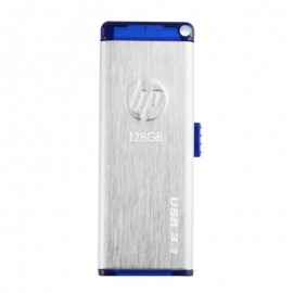 HP x730w unidad flash USB 128 GB USB tipo A 3.2 Gen 1 (3.1 Gen 1) Azul, Acero inoxidable HPFD730W-128