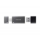Samsung DUO Plus unidad flash USB 256 GB USB Type-A / USB Type-C 3.2 Gen 1 (3.1 Gen 1) Negro, Plata MUF-256DB/APC