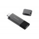 Samsung DUO Plus unidad flash USB 256 GB USB Type-A / USB Type-C 3.2 Gen 1 (3.1 Gen 1) Negro, Plata MUF-256DB/APC