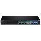 Trendnet TPE-1620WSF switch Gestionado L2/L3 Gigabit Ethernet (10/100/1000) Negro 1U Energía sobre Ethernet (PoE)