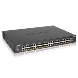 Netgear GS348PP No administrado Gigabit Ethernet (10/100/1000) Negro Energía sobre Ethernet (PoE)