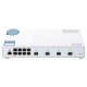 QNAP QSW-M408S switch Gestionado L2 Gigabit Ethernet (10/100/1000) Blanco
