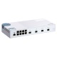 QNAP QSW-M408S switch Gestionado L2 Gigabit Ethernet (10/100/1000) Blanco