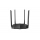 Tenda AC8 router inalámbrico Doble banda (2,4 GHz / 5 GHz) Gigabit Ethernet Negro - TENDAAC8