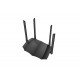 Tenda AC8 router inalámbrico Doble banda (2,4 GHz / 5 GHz) Gigabit Ethernet Negro - TENDAAC8
