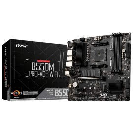 MSI B550M PRO-VDH WIFI Zócalo AM4 Micro ATX AMD B550 - 7C95-001R