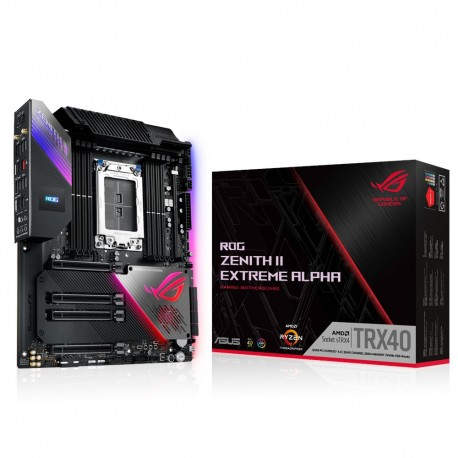 ASUS ROG Zenith II Extreme Alpha placa base sTRX4 ATX extendida AMD TRX40 - 90MB14K0-M0EAY0