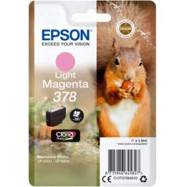 Epson 378 4.8ml 360páginas Magenta claro cartucho de tinta - C13T37864020