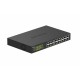 Netgear GS324P No administrado Gigabit Ethernet (10/100/1000) Negro 1U Energía sobre Ethernet (PoE)