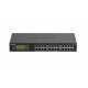 Netgear GS324P No administrado Gigabit Ethernet (10/100/1000) Negro 1U Energía sobre Ethernet (PoE)