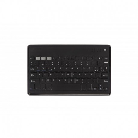 SilverHT 111936840199 Bluetooth/Micro-USB Negro, Gris teclado para móvil