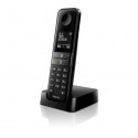 Philips D470 Teléfono DECT Negro Identificador de llamadas - D4701B/01