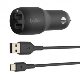 Belkin Boost Charge Auto Negro - cce001bt1mbk