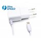 PINBOX Cargador Micro USB UltraSpeed 2.1A Blanco Biwond - 50579