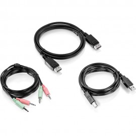 Trendnet TK-CP06 cable para video, teclado y ratón (kvm) 1,83 m Negro - tk-cp06