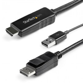 StarTech.com Cable de 2m HDMI a DisplayPort - 4K 30Hz - HD2DPMM2M