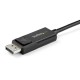 StarTech.com 1m - Cable USB-C a DisplayPort 1.4 - Bidireccional - CDP2DP141MBD