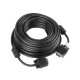Lanberg CA-VGAC-10CC-0150-B cable VGA 15 m VGA (D-Sub) Negro