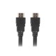 Lanberg CA-HDMI-11CC-0010-BK cable HDMI 1 m HDMI tipo A (Estándar) Negro