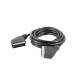 Lanberg CA-EUEU-10CC-0018-BK cable EUROCONECTOR 1,8 m SCART (21-pin) Negro - ca-eueu-10cc-0018-bk