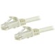StarTech.com Cable de 1,5m Cat6 Ethernet de Red Blanco - RJ45 sin Enganches - 24AWG - N6PATC150CMWH