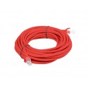 Lanberg PCU6-10CC-0500-R cable de red 5 m Cat6 U/UTP (UTP) Rojo