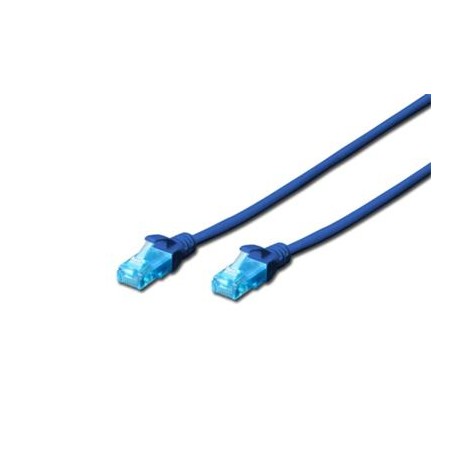 Digitus 3m Cat5e U/UTP cable de red U/UTP (UTP) Azul - DK-1512-030/B