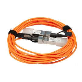 Mikrotik S+AO0005 cable de fibra optica 5 m SFP+ Naranja