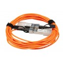 Mikrotik S+AO0005 cable de fibra optica 5 m SFP+ Naranja