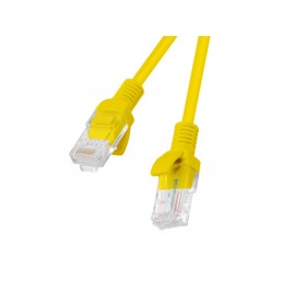 Lanberg PCU5-10CC-0500-Y cable de red 5 m Cat5e U/UTP (UTP) Amarillo